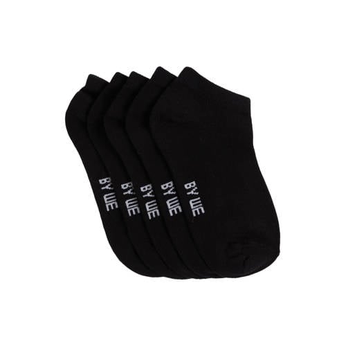 WE Fashion enkelsokken - set van 5 zwart afbeelding