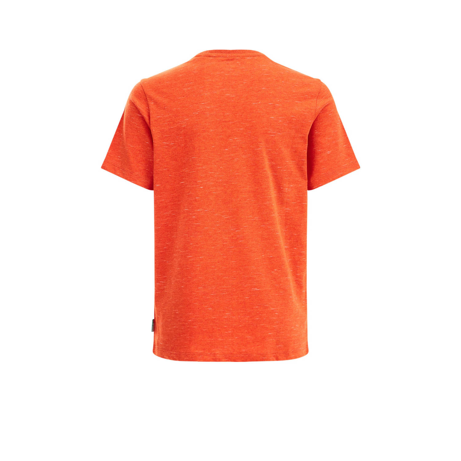 WE Fashion T-shirt met tekst rood