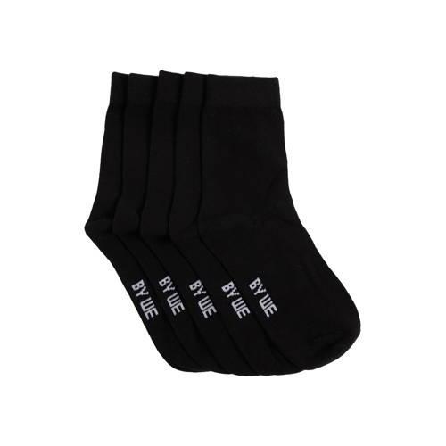 WE Fashion sokken - set van 5 zwart afbeelding