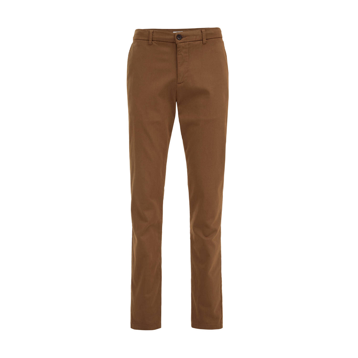 WE Fashion slim fit chino Bruno otter