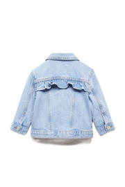 thumbnail: Mango Kids spijkerjas changeant blauw