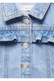 thumbnail: Mango Kids spijkerjas changeant blauw