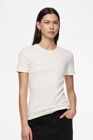 T-shirt PCRUKA wit