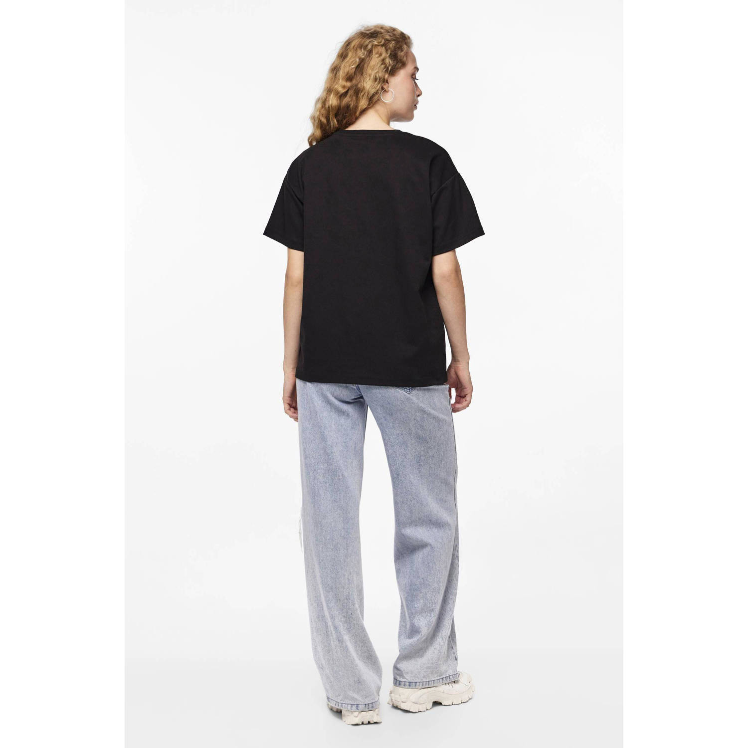 PIECES T-shirt PCSKYLAR zwart