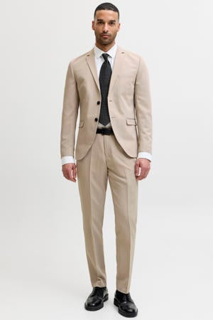 super slim kostuum JPRFRANCO beige