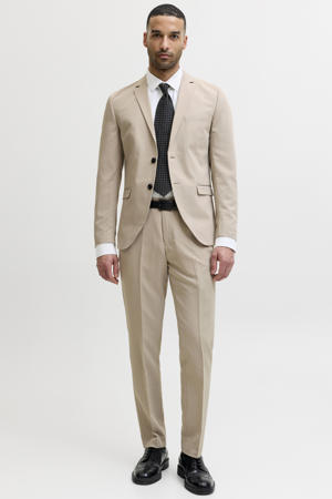 super slim kostuum JPRFRANCO beige