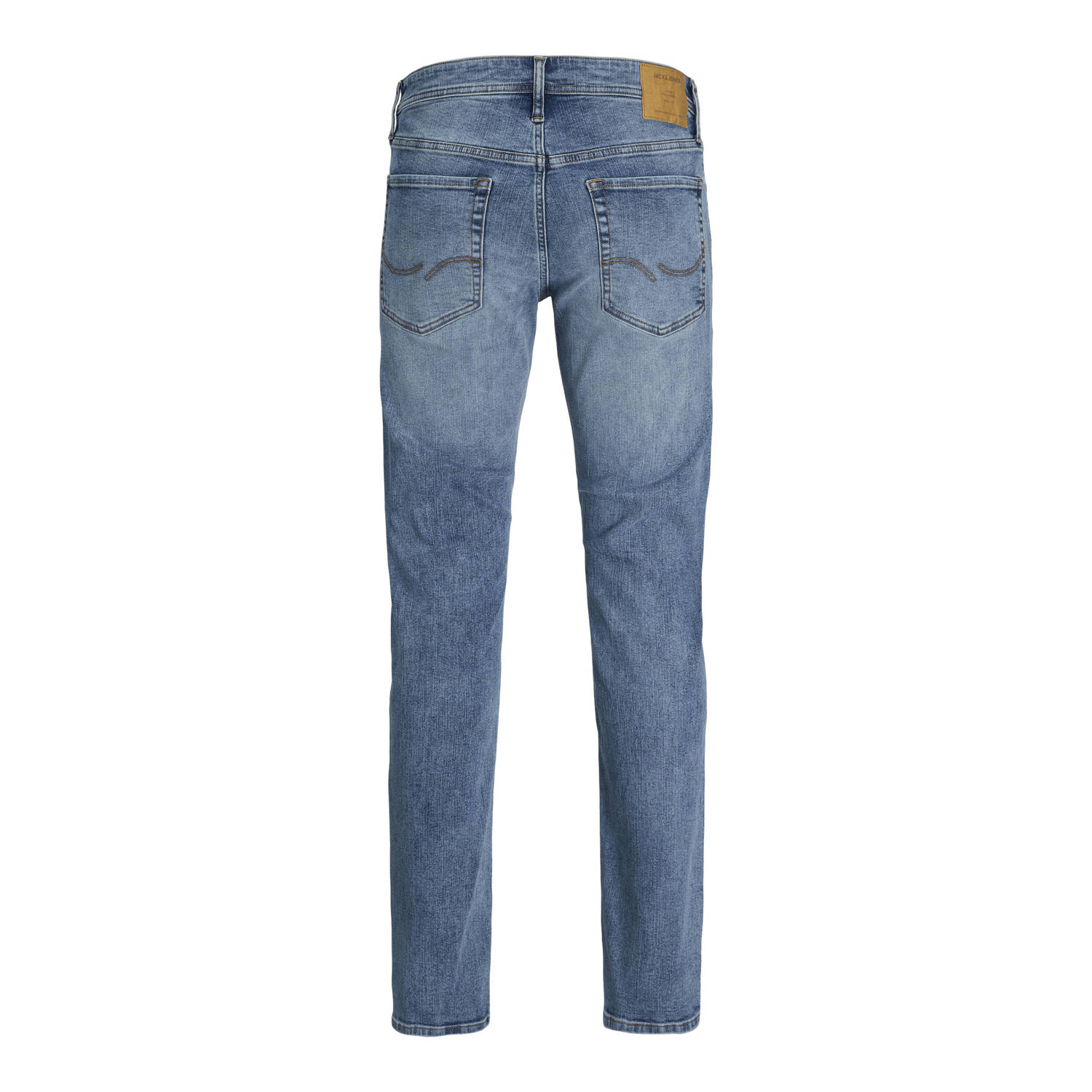 JACK & JONES JEANS INTELLIGENCE slim fit jeans JJIGLENN 704 blue denim