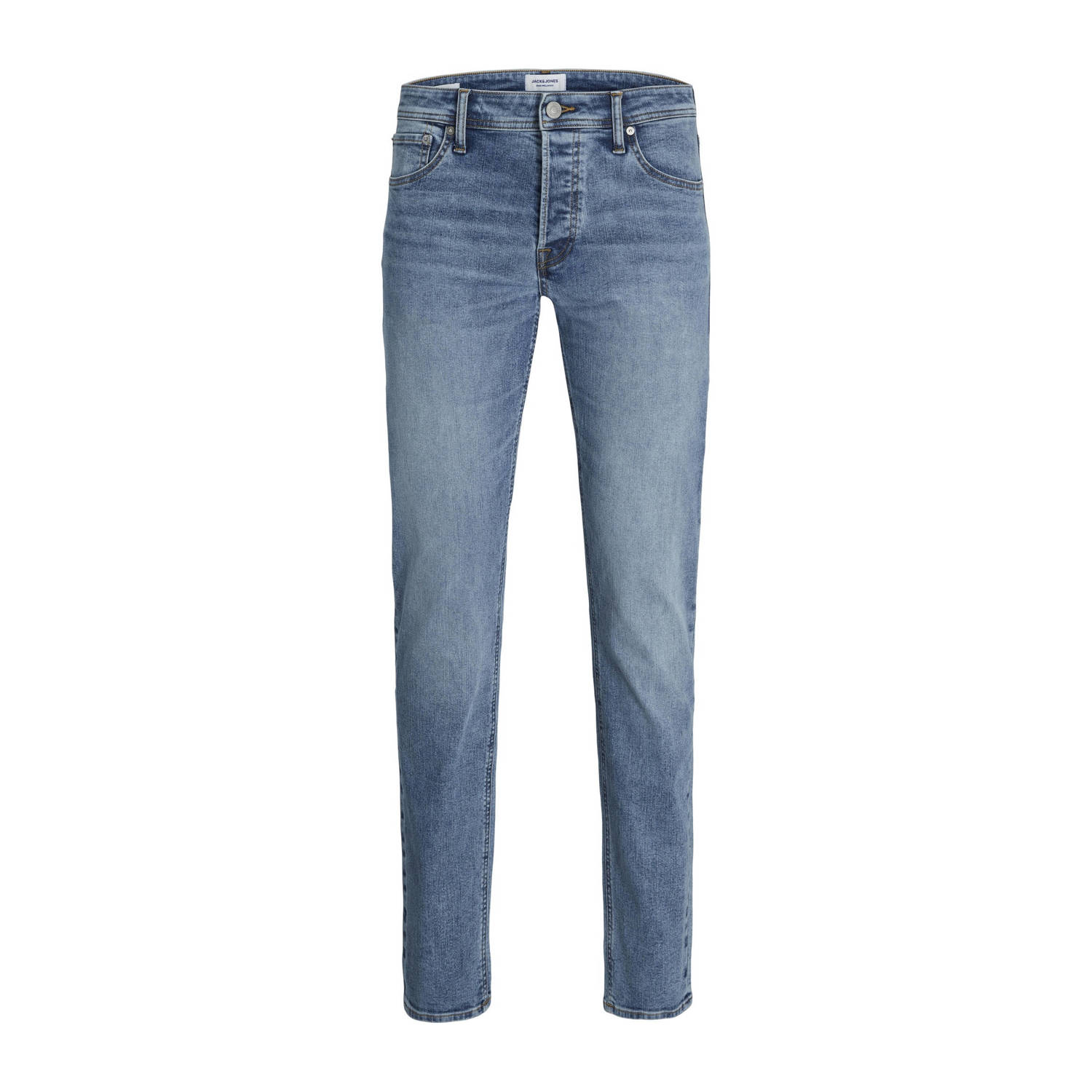 JACK & JONES JEANS INTELLIGENCE slim fit jeans JJIGLENN 704 blue denim