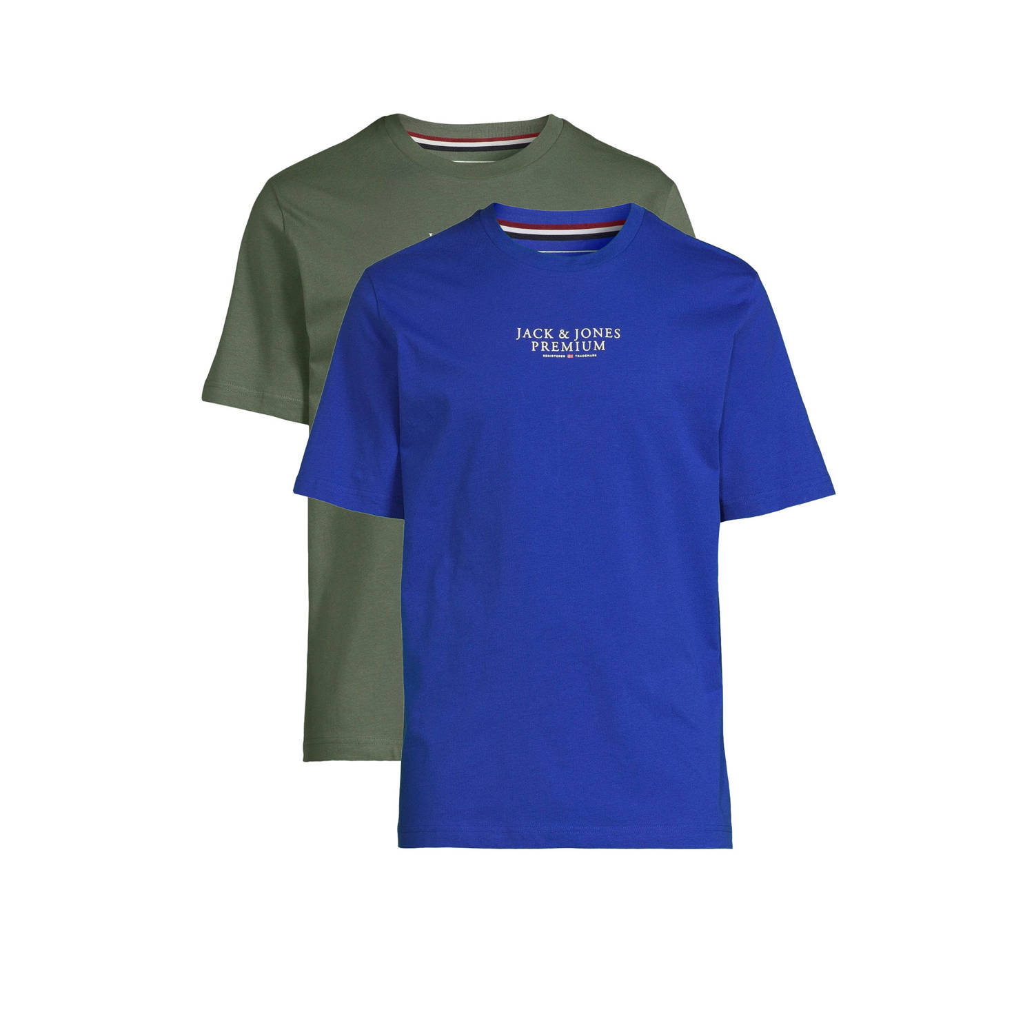 JACK & JONES PREMIUM T-shirt (set van 2)