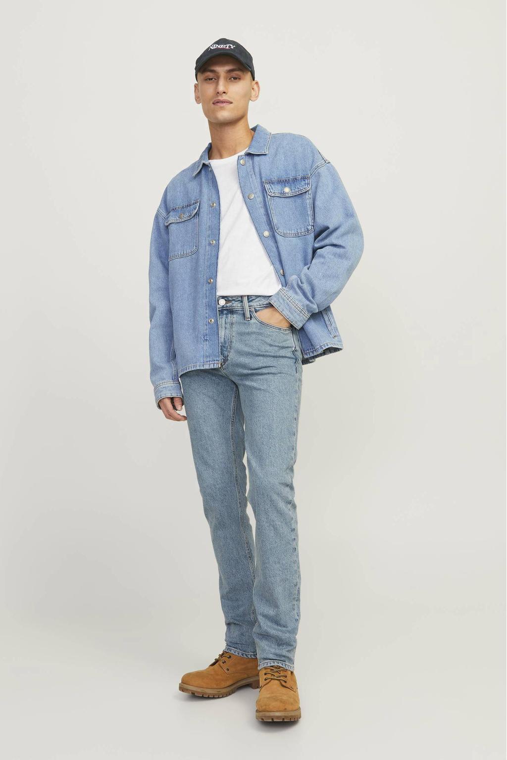 JACK & JONES JEANS INTELLIGENCE regular fit jeans JJICLARK 495 blue denim