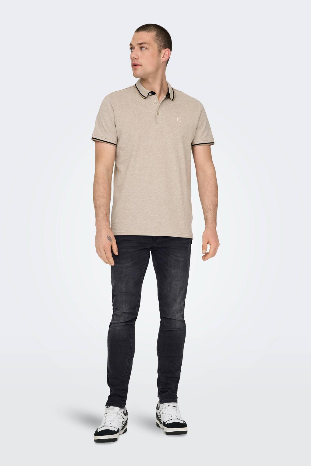 ONLY & SONS skinny jeans ONSWARP 9095 washed black