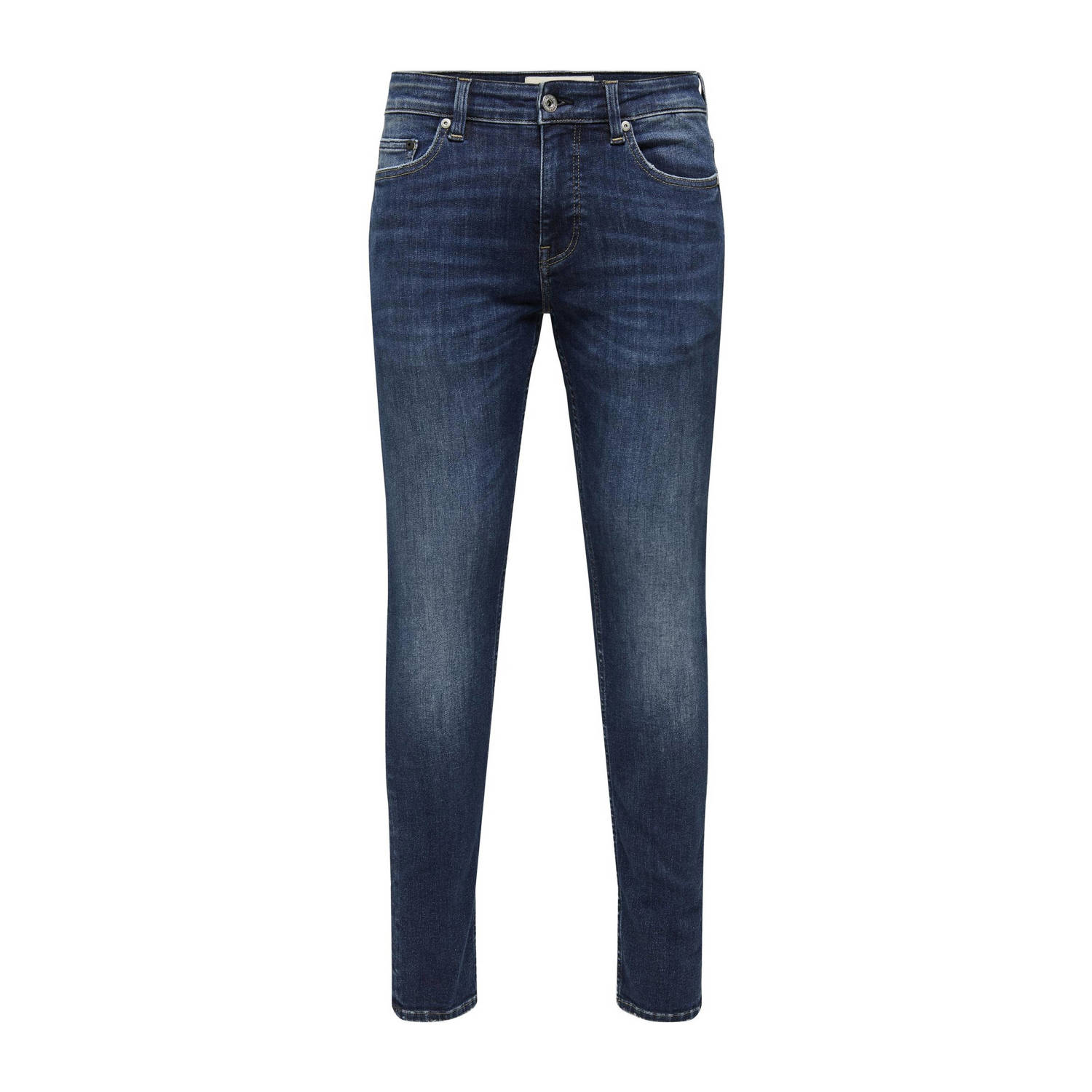 ONLY & SONS skinny jeans ONSWARP 9096 dark blue denim