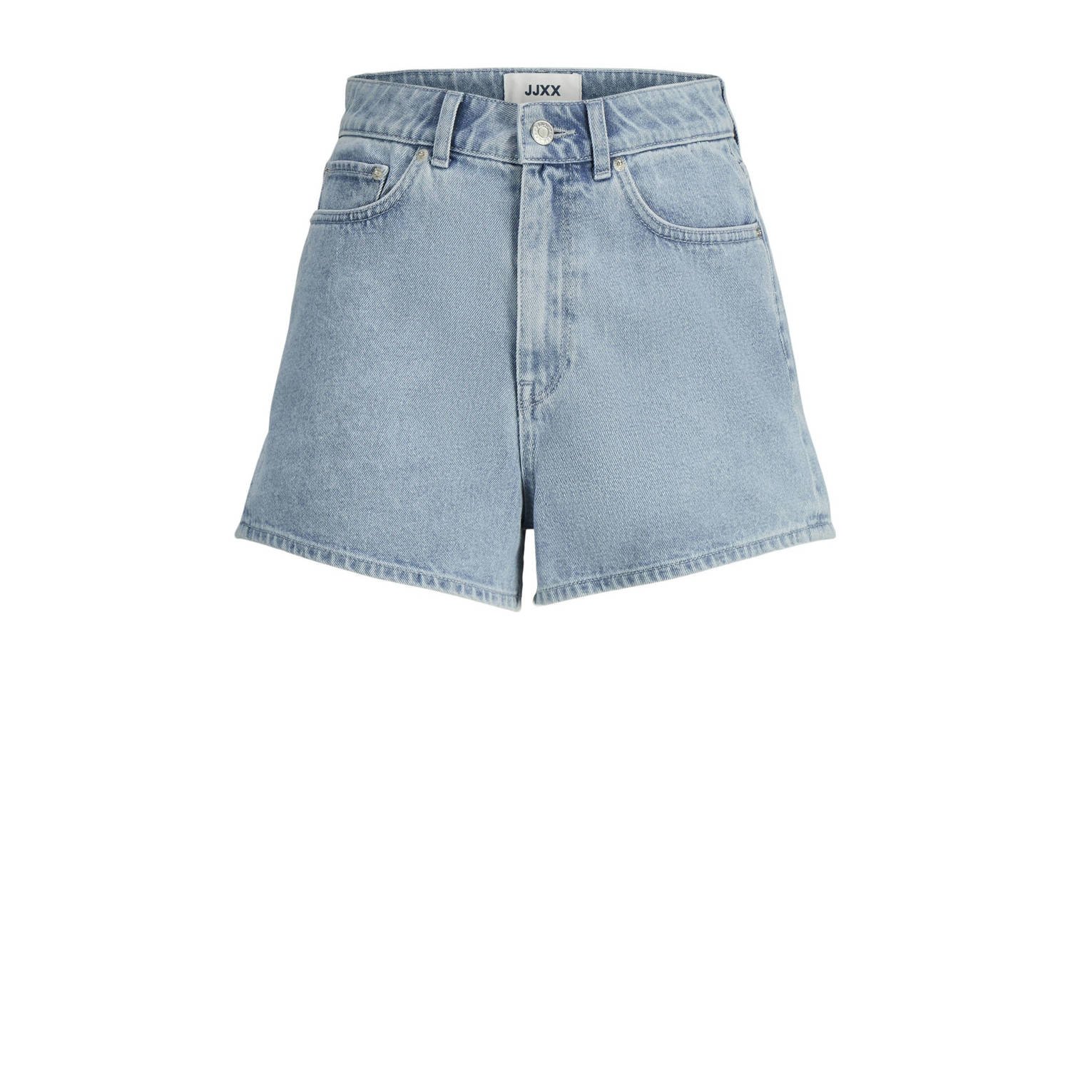 JJXX high waist regular fit short JXNANY light blue denim