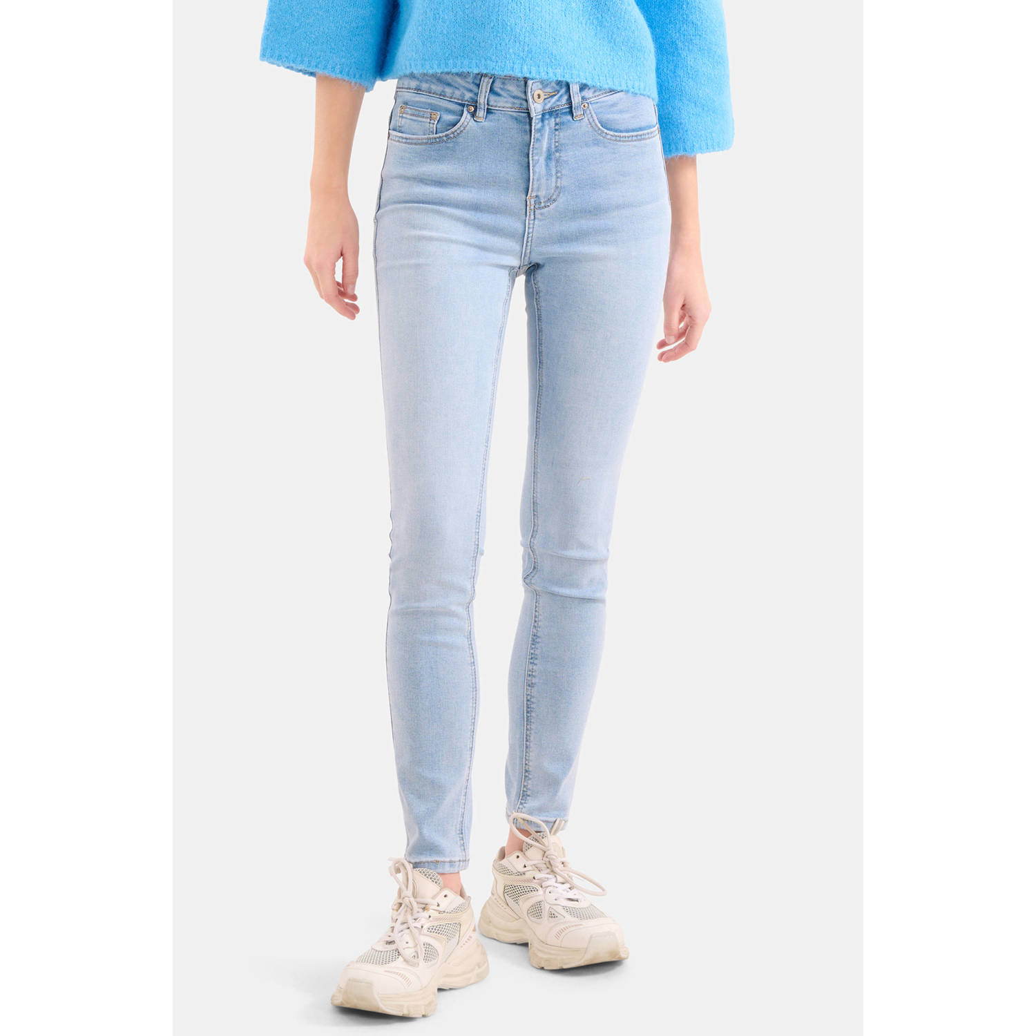 Shoeby skinny jeans light blue denim