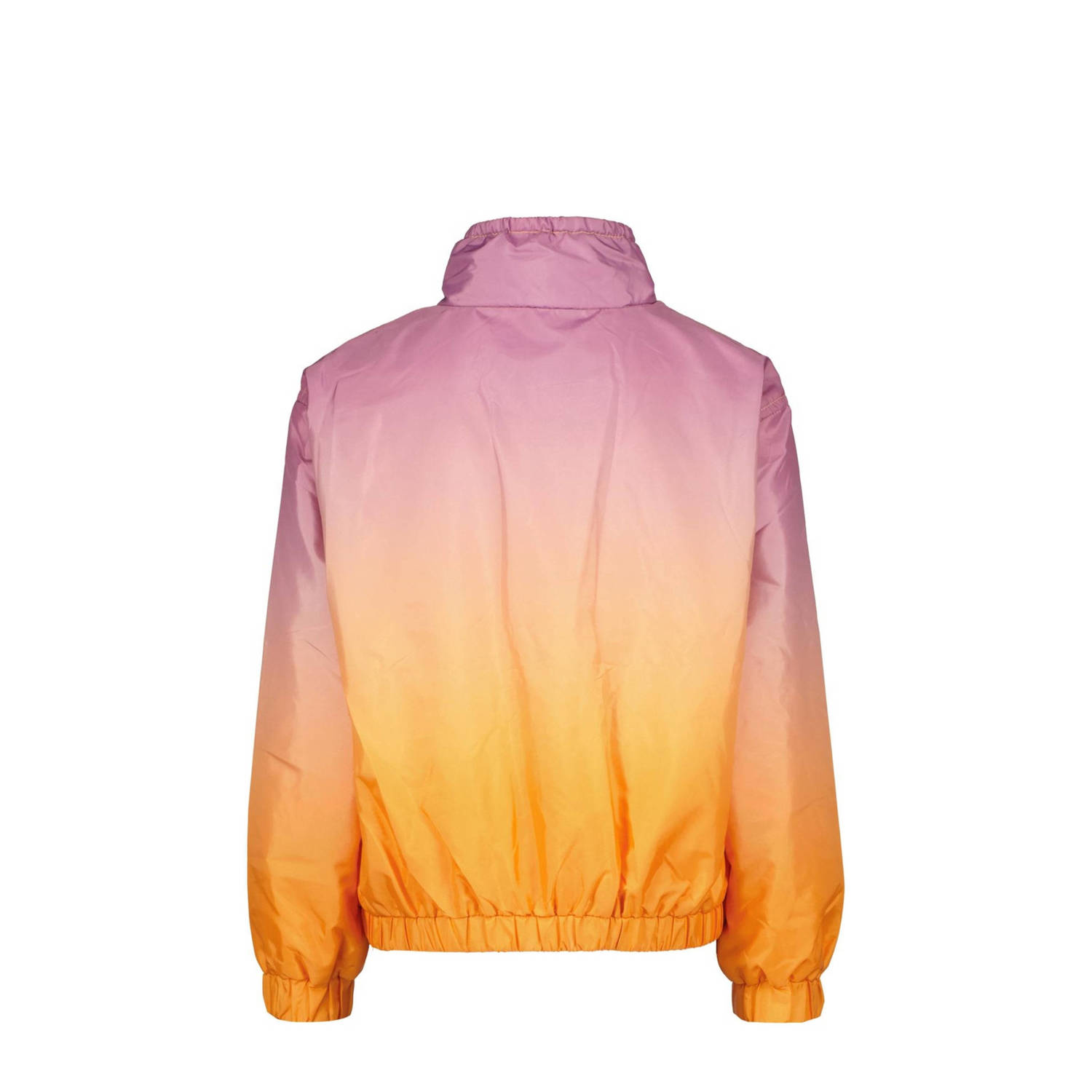 Raizzed dip-dye zomerjas Felin oranje lila