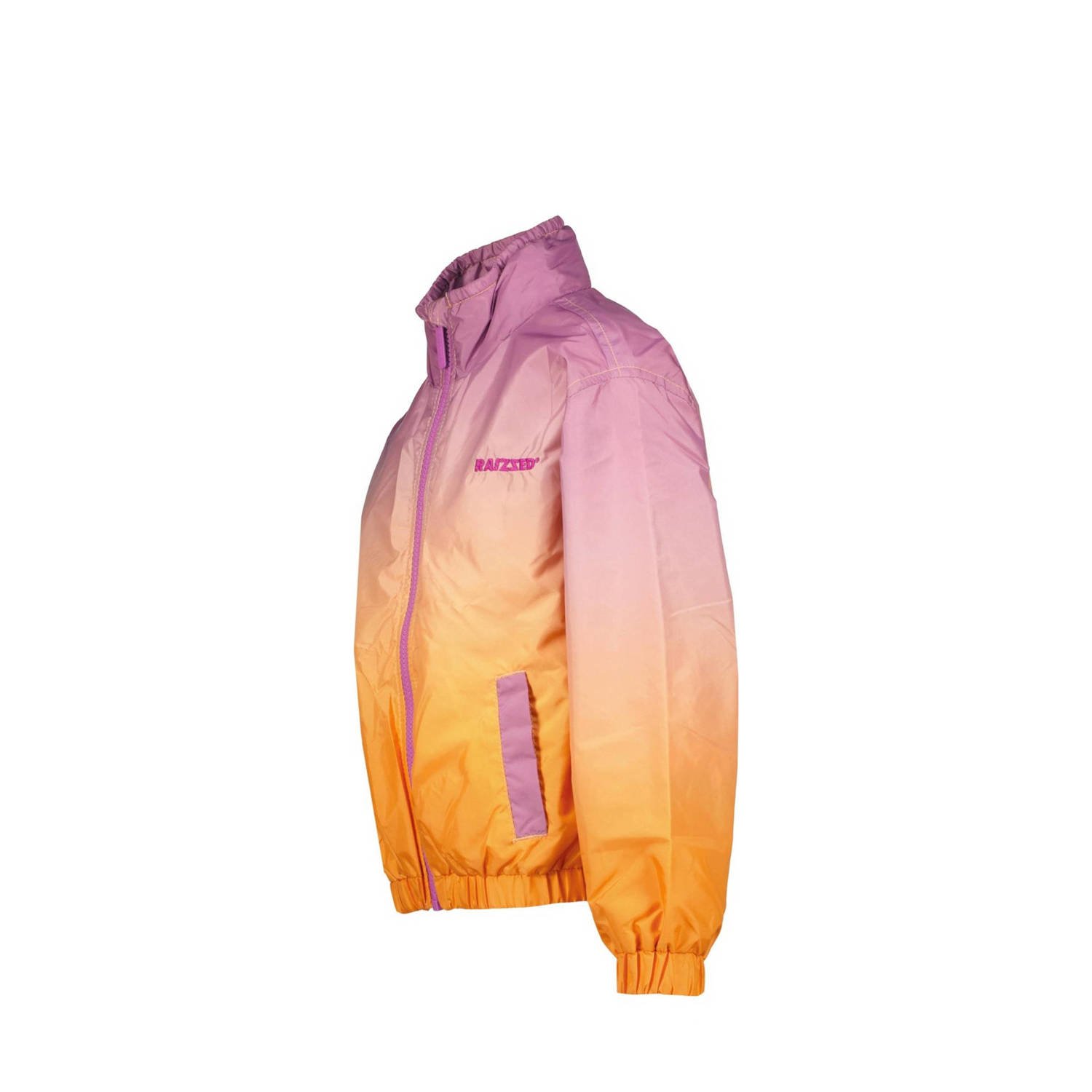 Raizzed dip-dye zomerjas Felin oranje lila