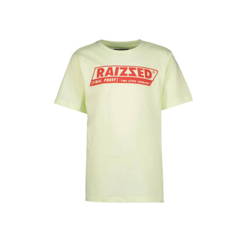 Raizzed T-shirt Hamilton met logo zacht limegroen afbeelding