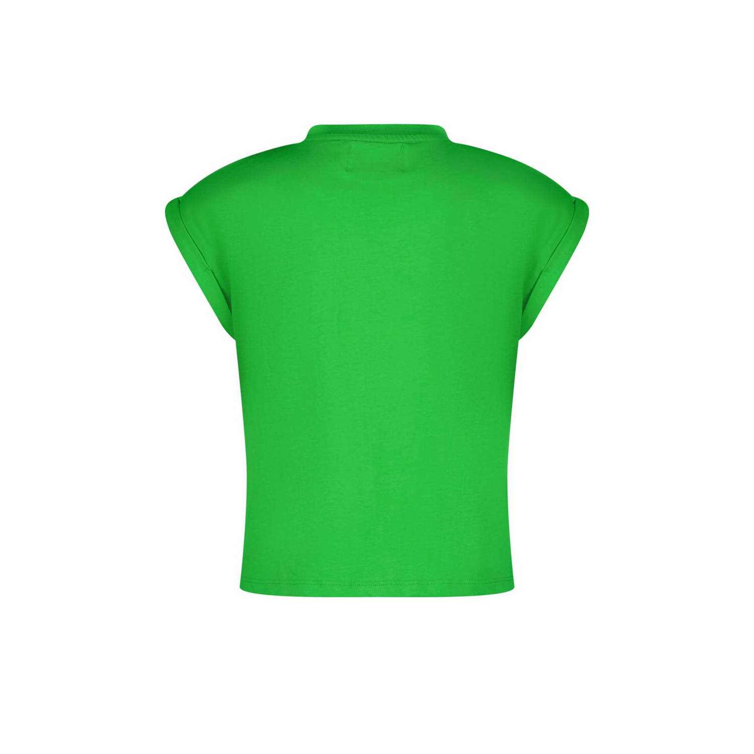 Raizzed T-shirt Merena met logo zomergroen