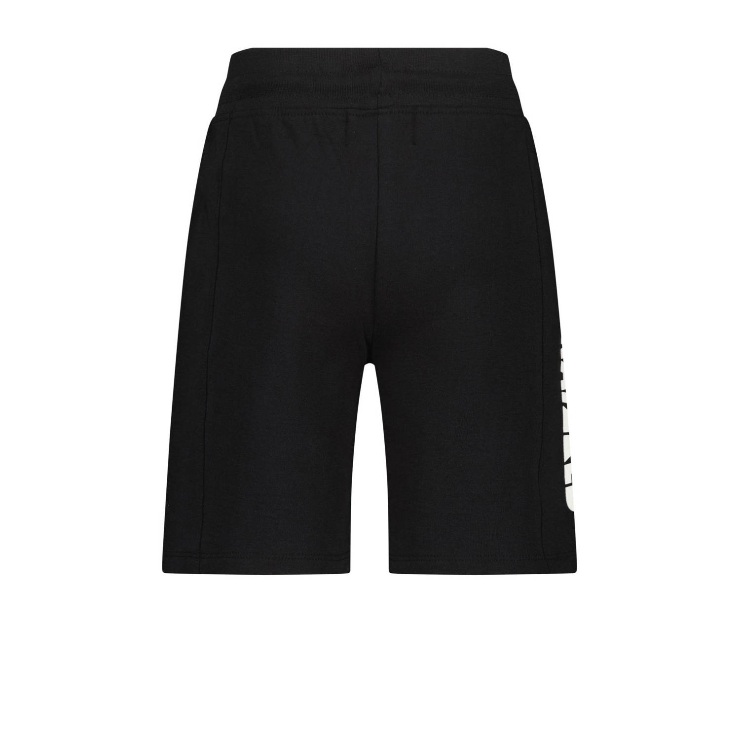 Raizzed sweatshort Djordy met logo zwart