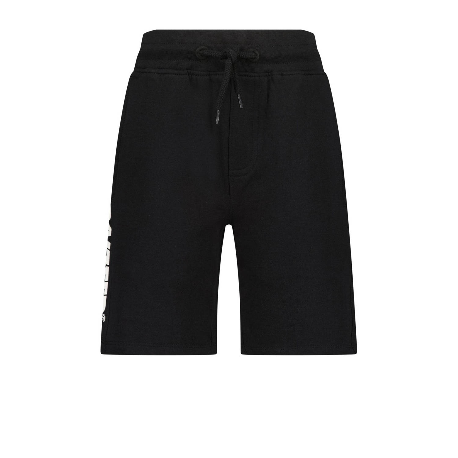 Raizzed sweatshort Djordy met logo zwart Korte broek Logo 128