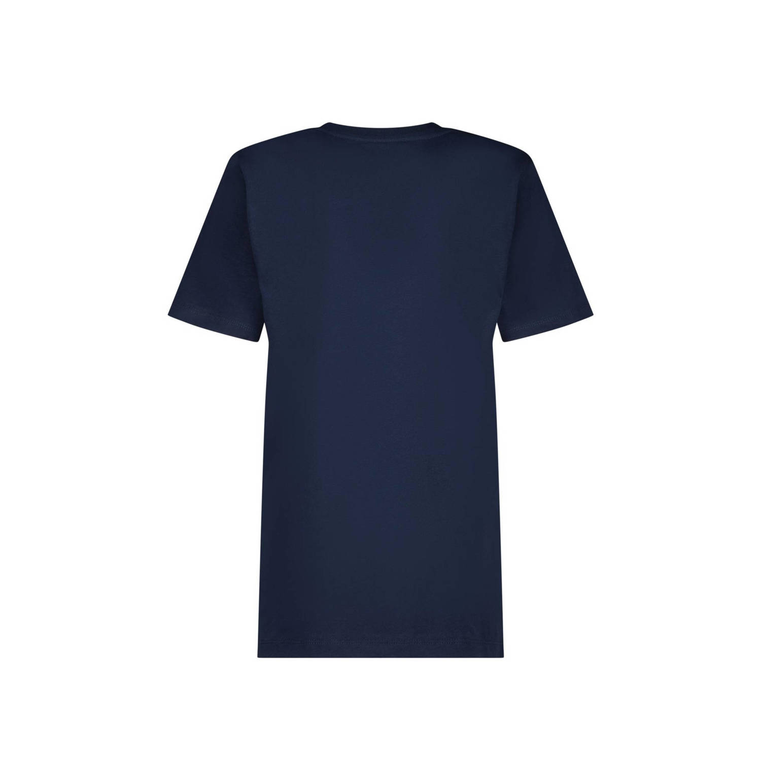 Raizzed T-shirt Hamilton met logo donkerblauw