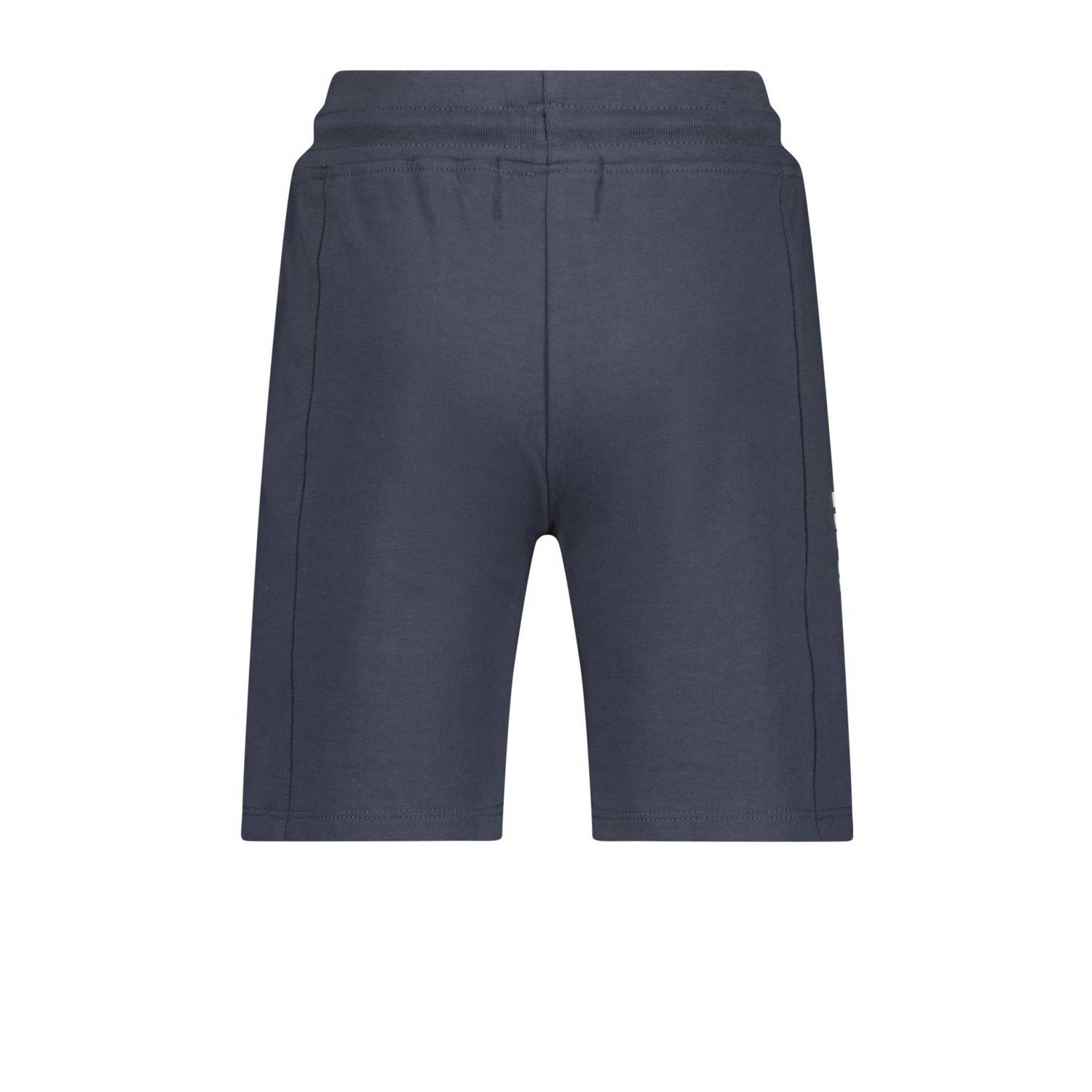 Raizzed sweatshort Djordy met logo donkerblauw