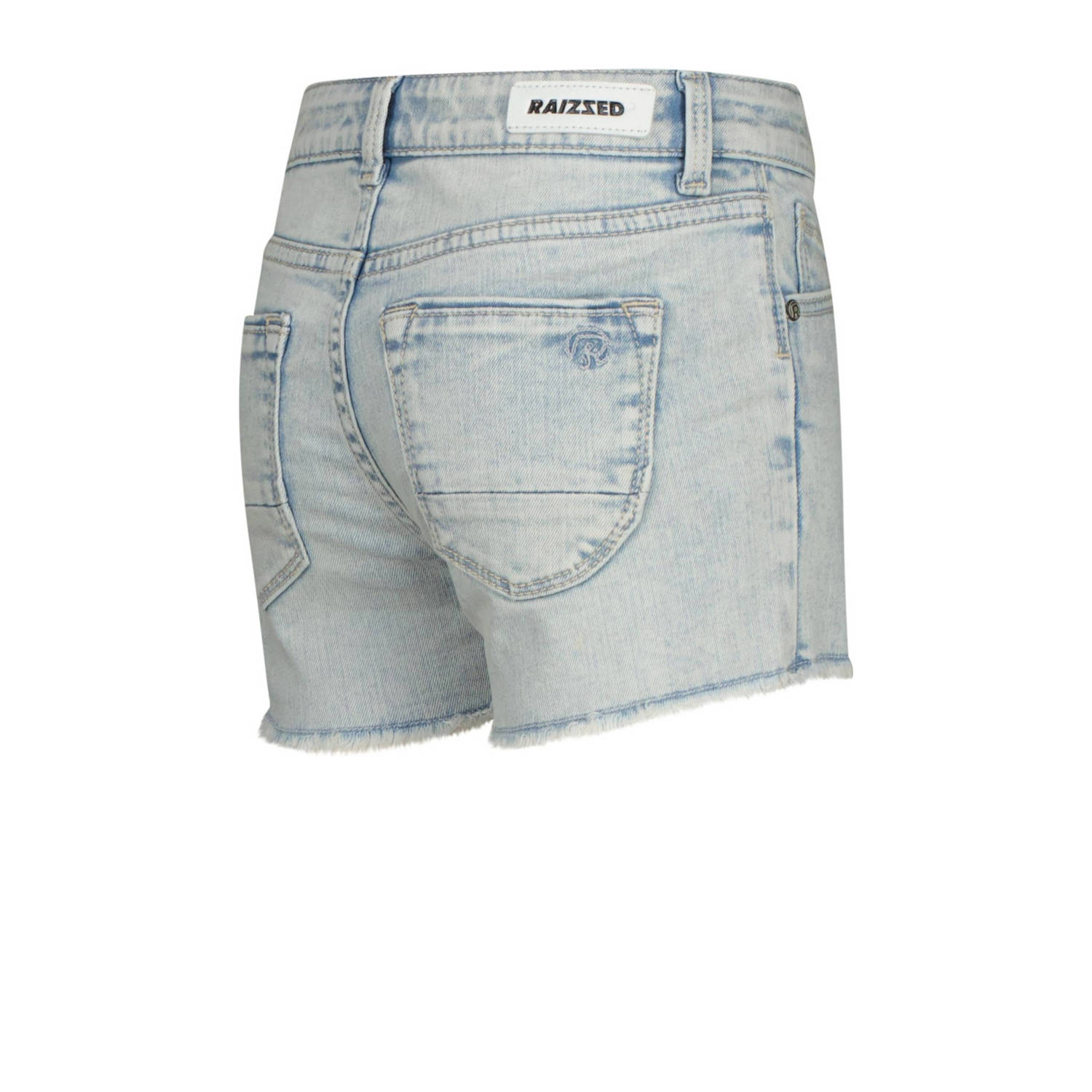 Raizzed denim short Louisiana light blue stone