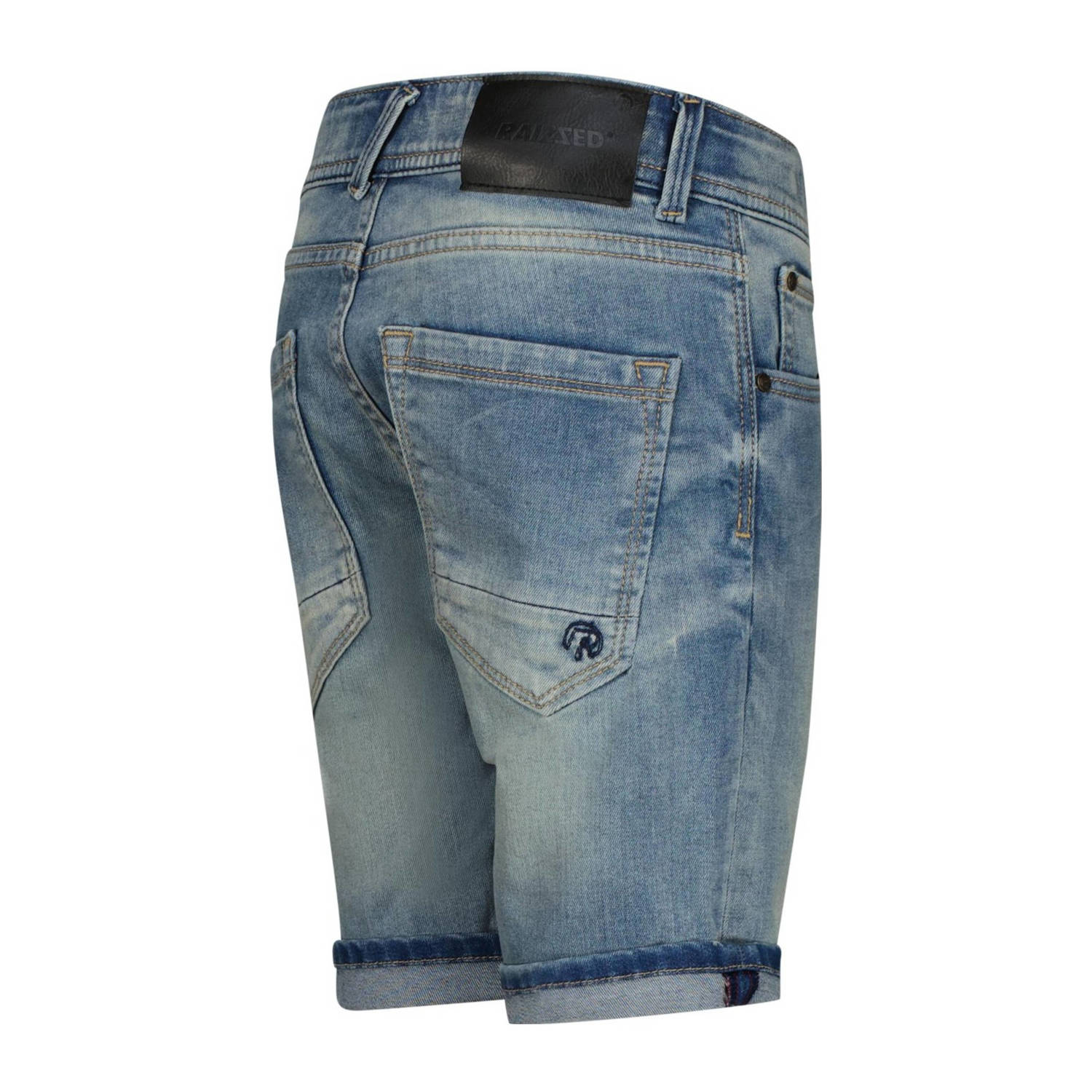 Raizzed denim short Oregon tinted blue