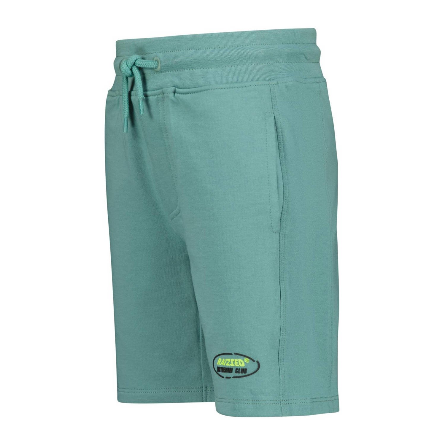 Raizzed regular fit sweatshort Rallingthon licht petrol