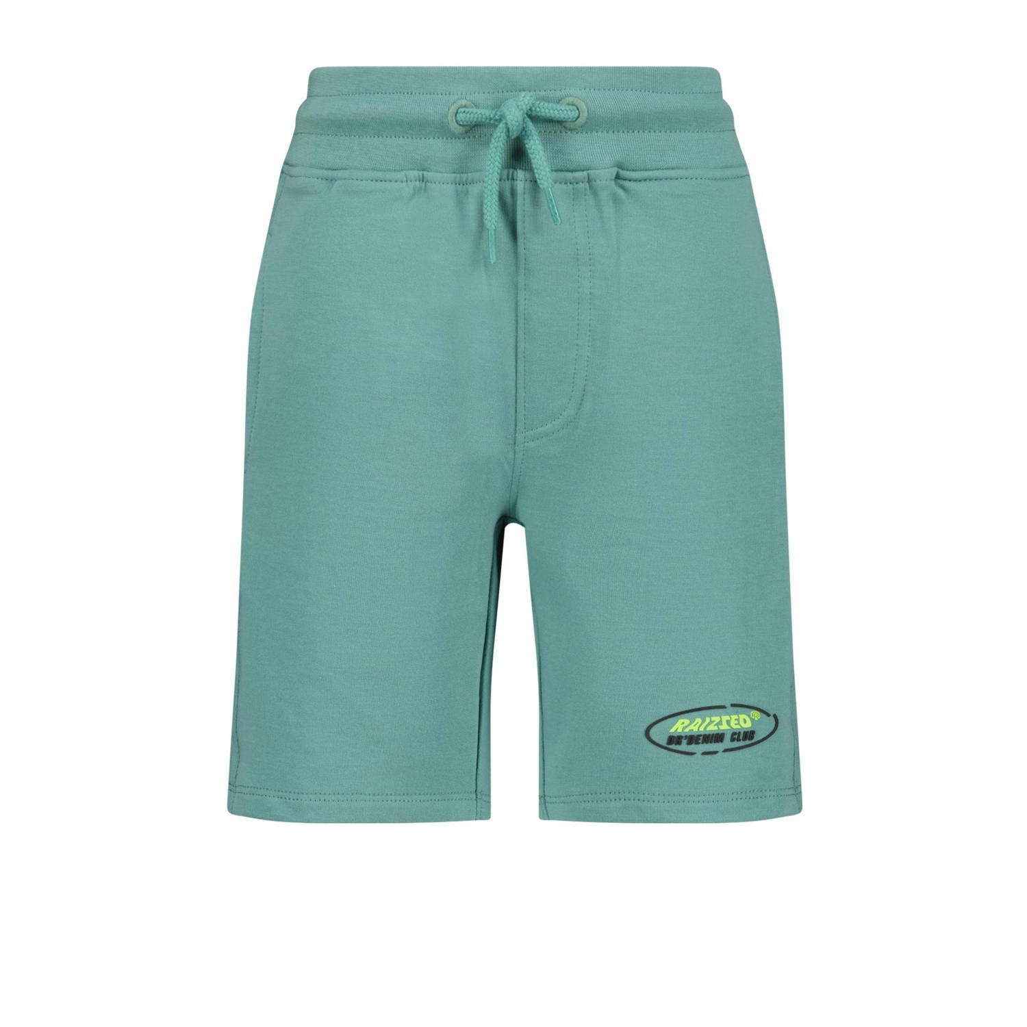 Raizzed regular fit sweatshort Rallingthon licht petrol