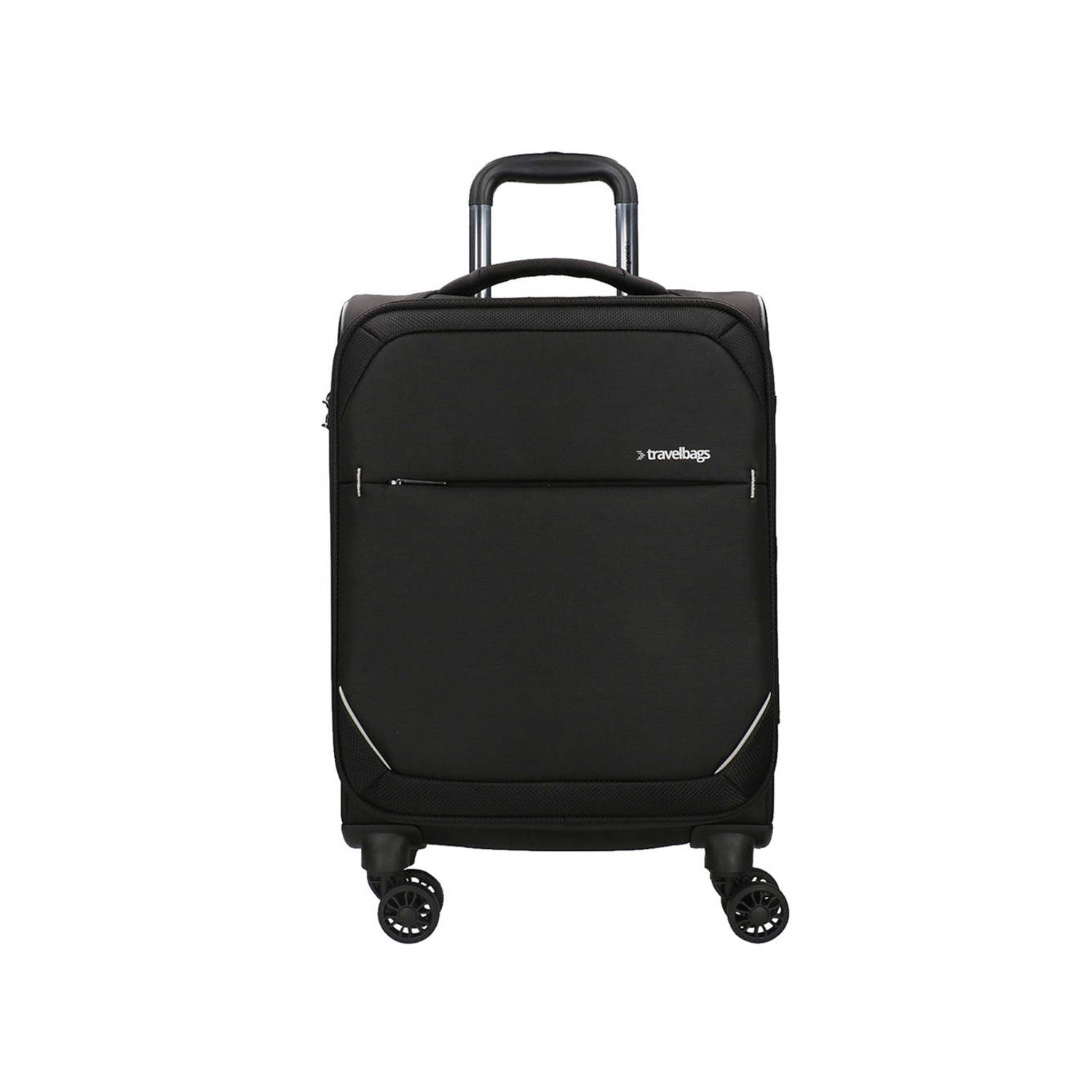Travelbags koffer The Base Soft 55 cm. zwart