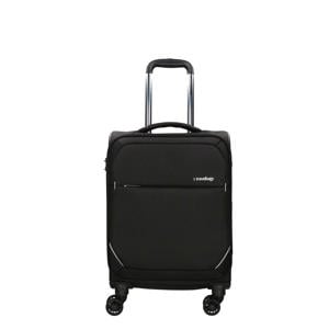 koffer The Base Soft 55 cm. zwart