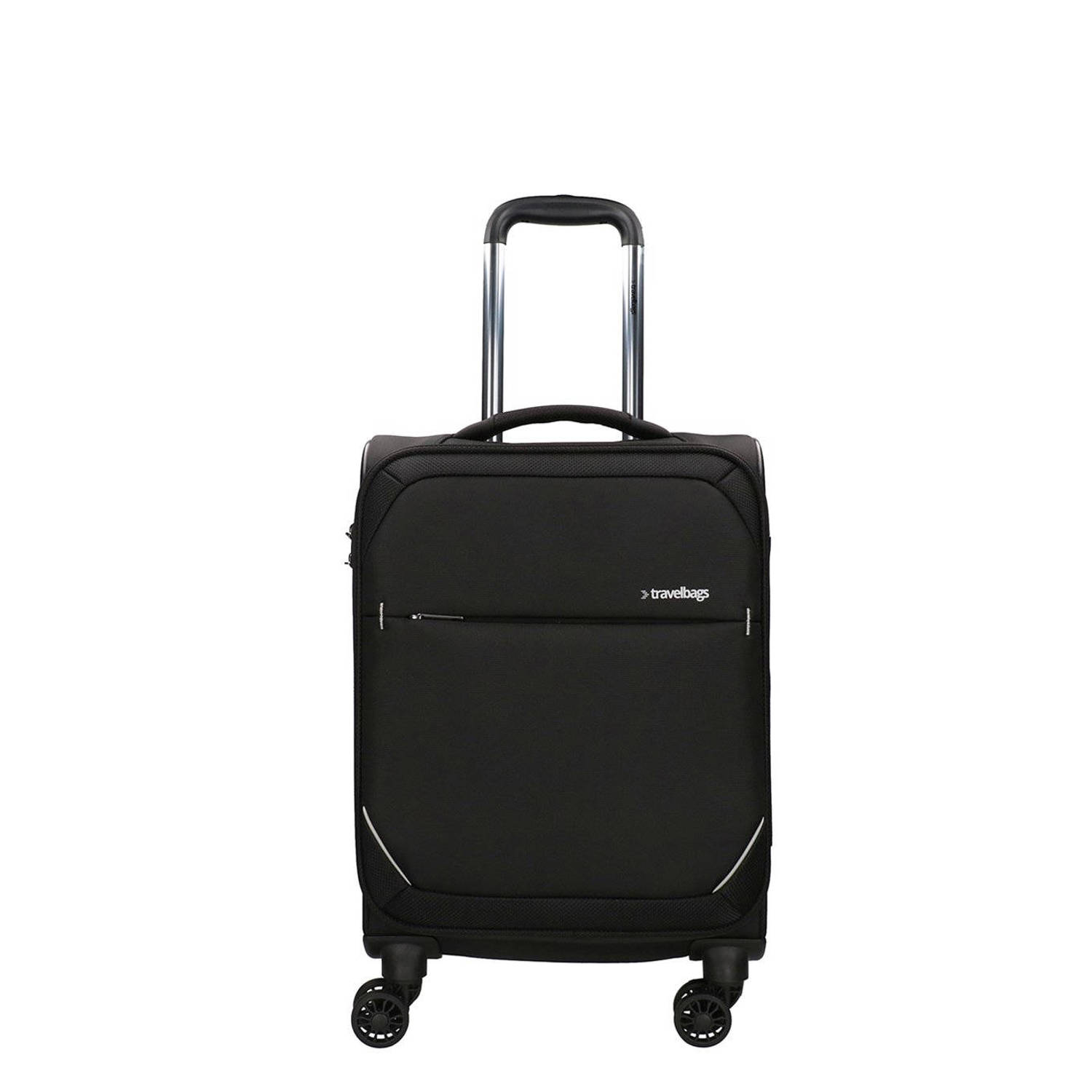 Travelbags koffer The Base Soft 55 cm. zwart