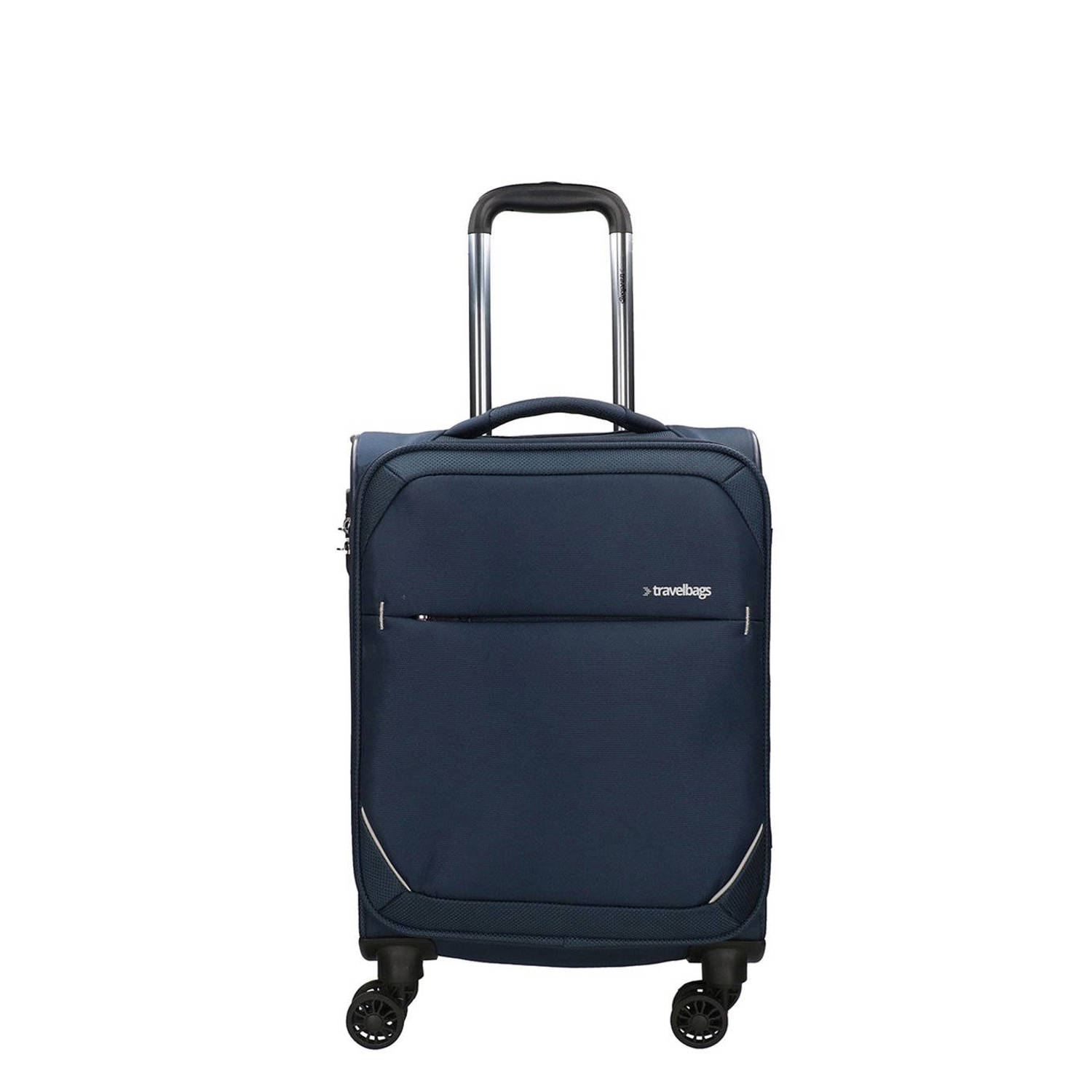 Travelbags koffer The Base Soft 55 cm. donkerblauw