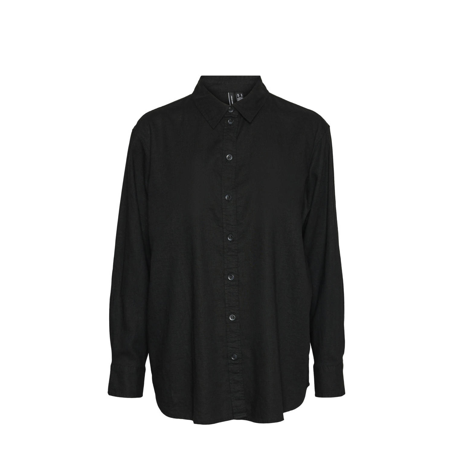 Vero Moda Overhemdblouse VMLINN LINEN LS SHIRT WVN NOOS hoogwaardige kwaliteit met linnen