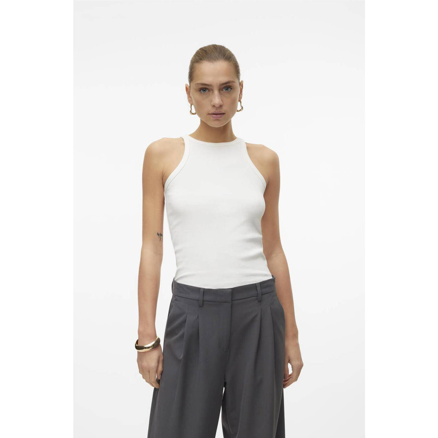 VERO MODA top VMCHLOE wit