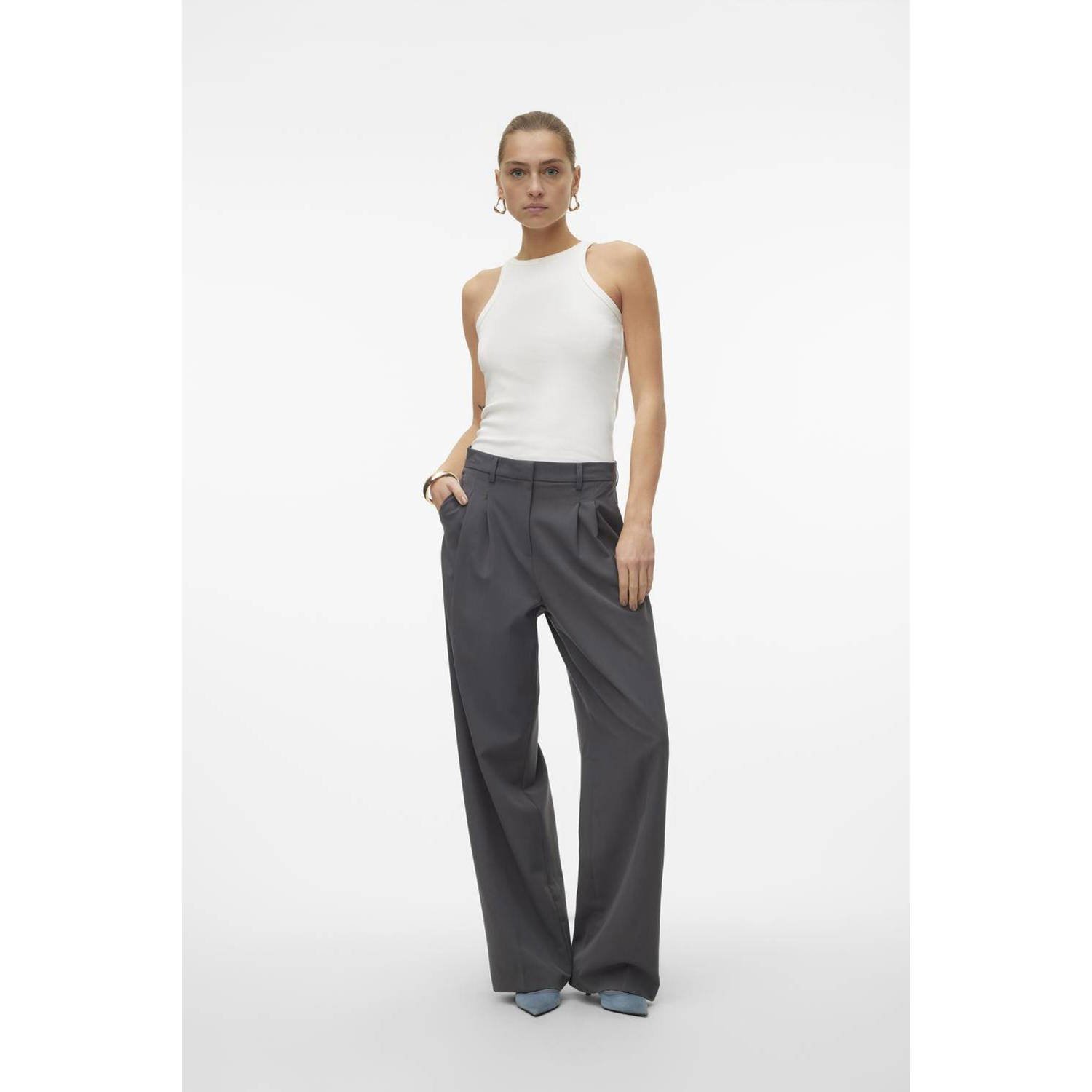 VERO MODA top VMCHLOE wit
