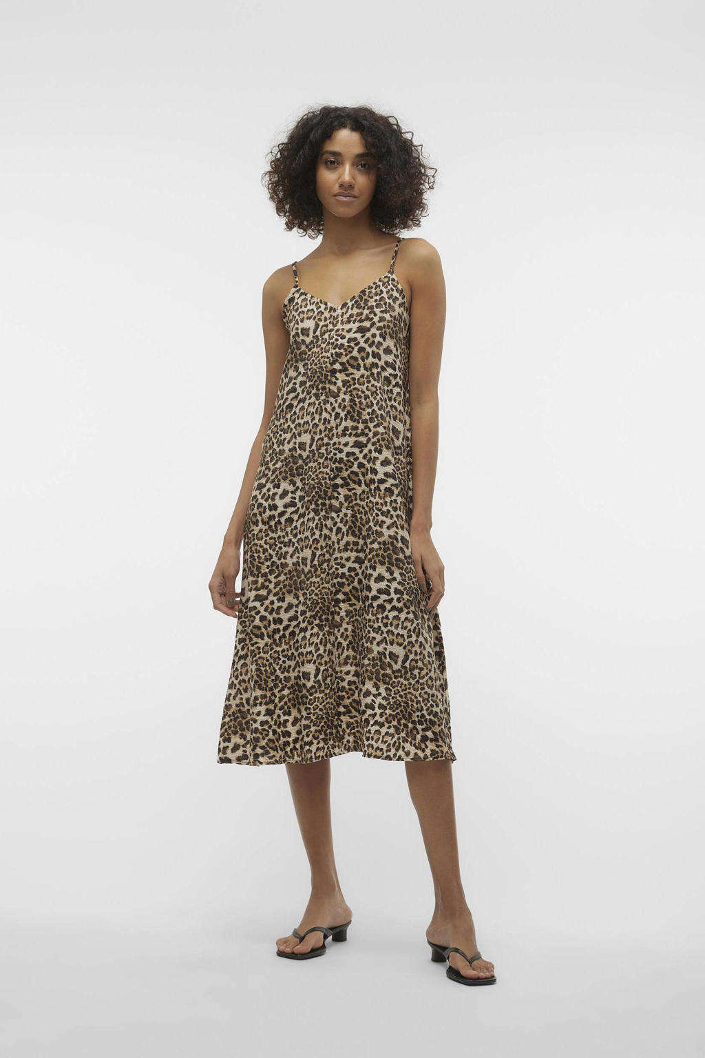 panterprint jurk vero moda