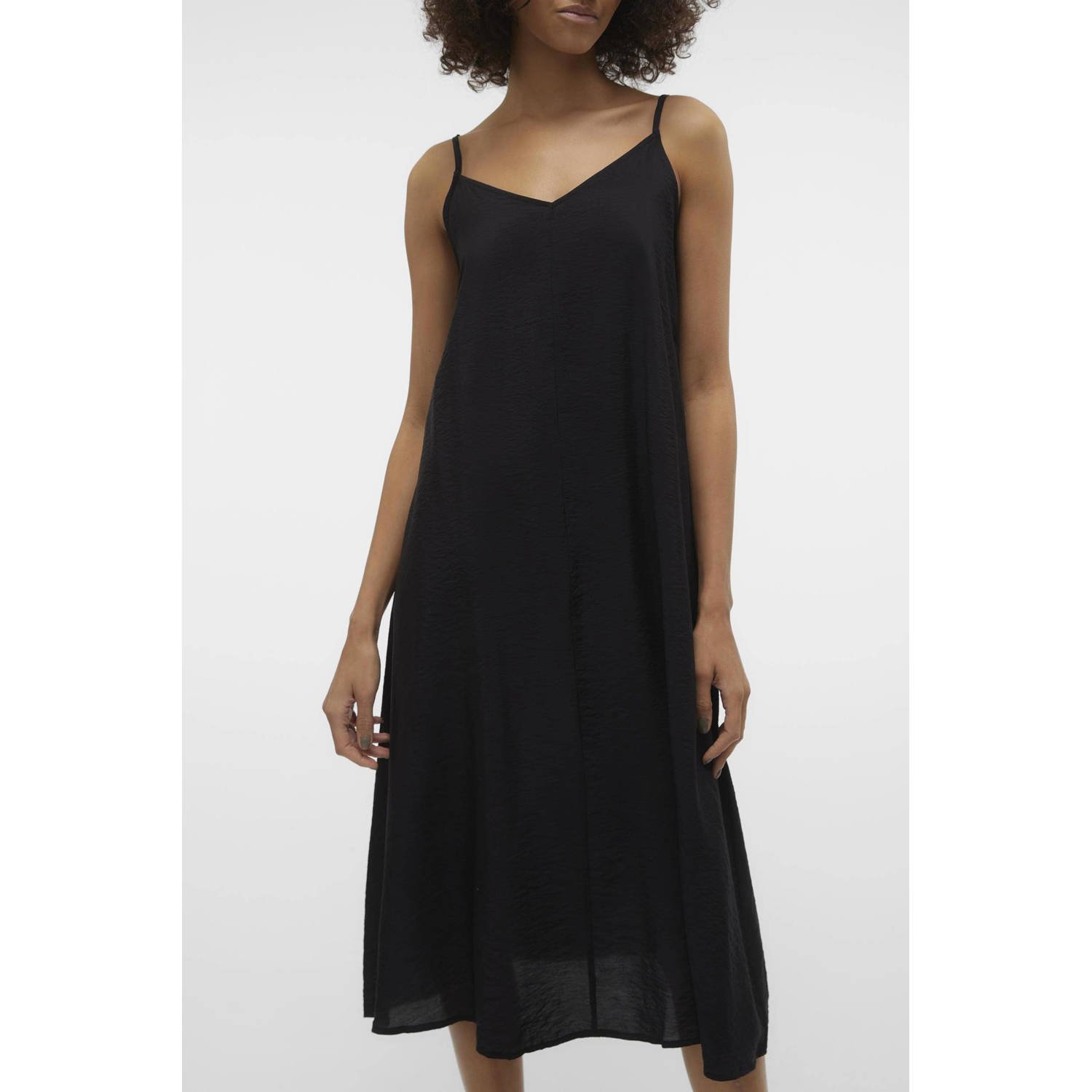 Vero Moda Jurk met spaghettibandjes VMJOSIE CALF SINGLET DRESS WVN GA NOOS