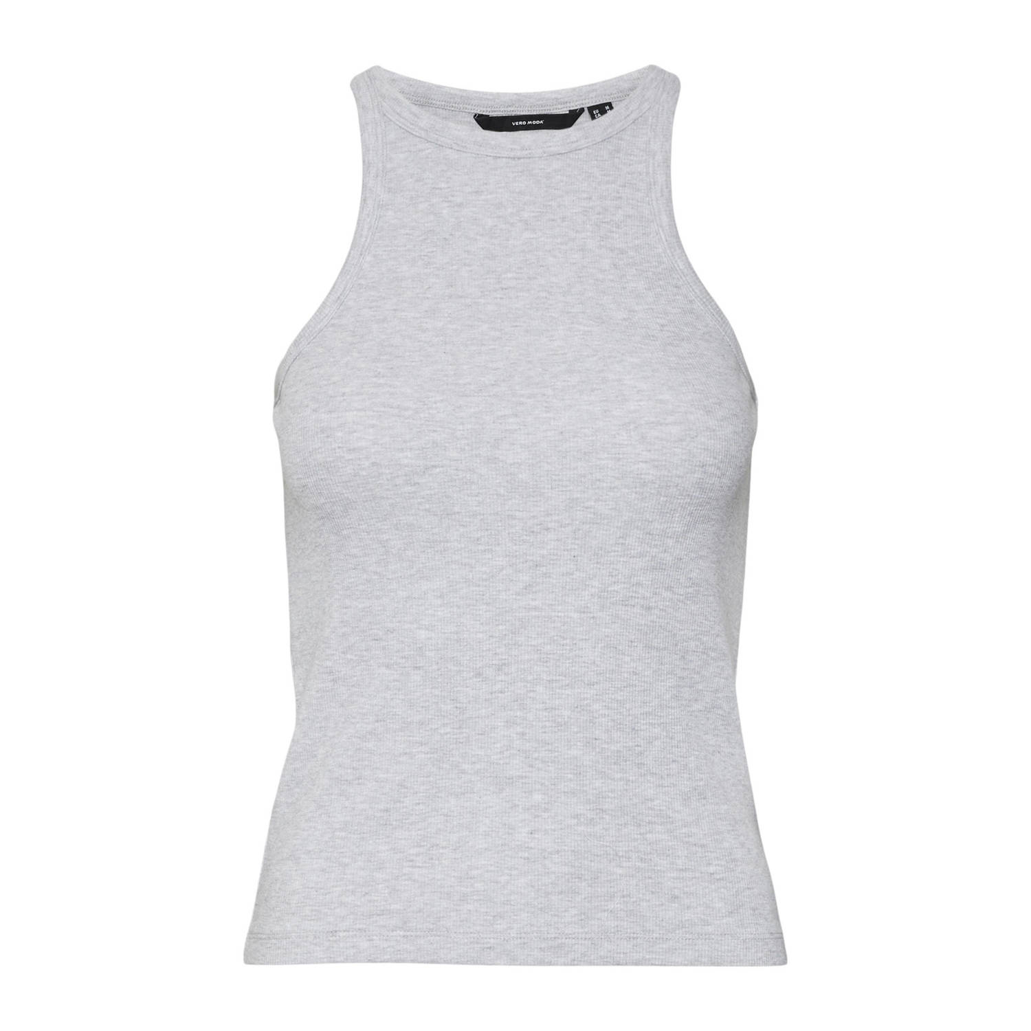 VERO MODA top VMCHLOE grijs melange