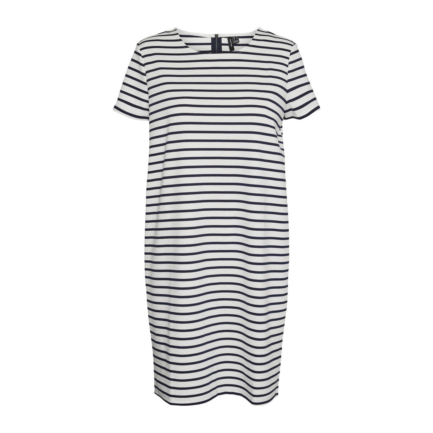 Vero Moda Mini-jurk VMABBY SS SHORT ZIP DRESS JRS NOOS