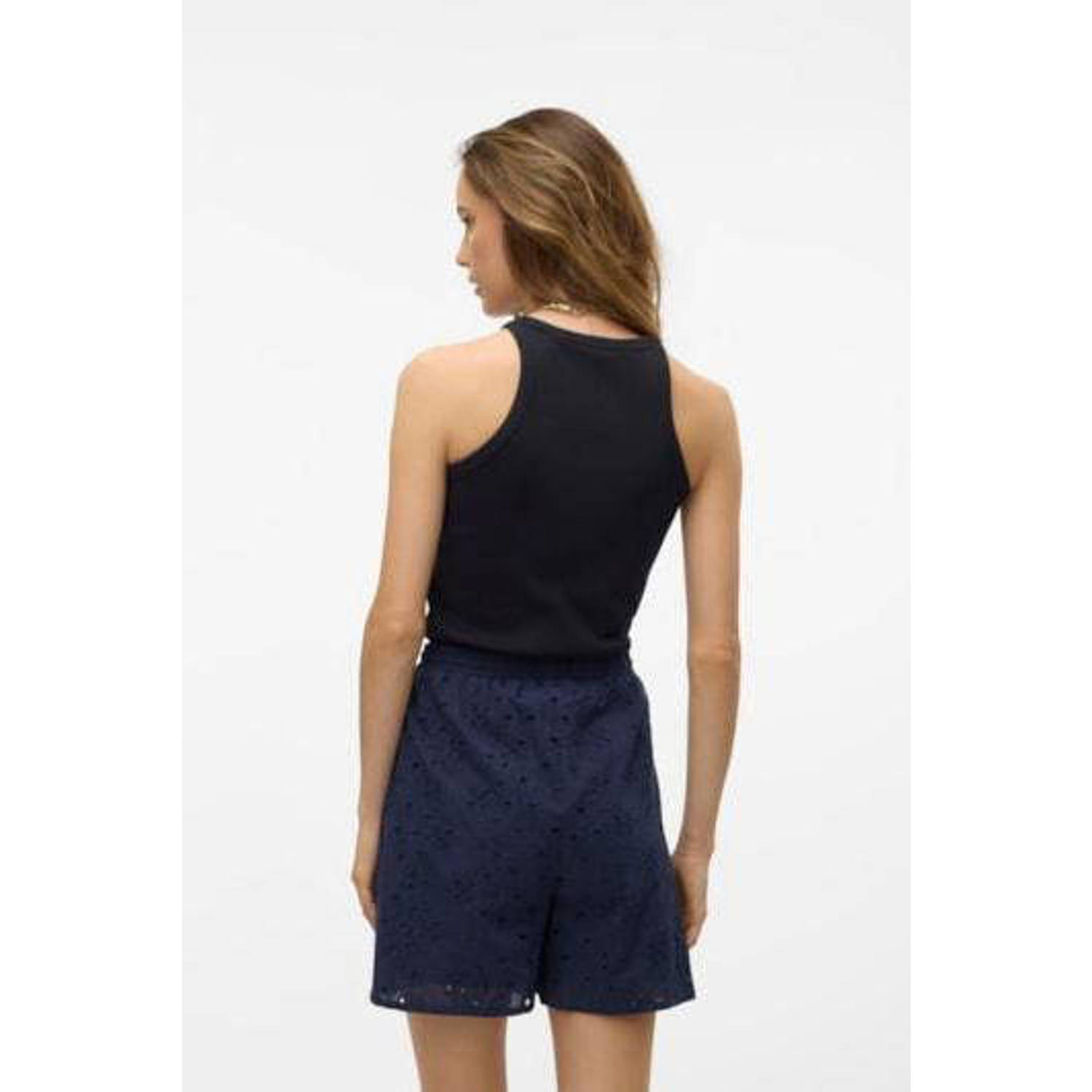 VERO MODA top VMCHLOE zwart