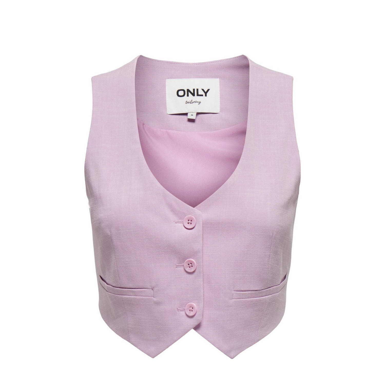 ONLY gilet ONLALBA roze