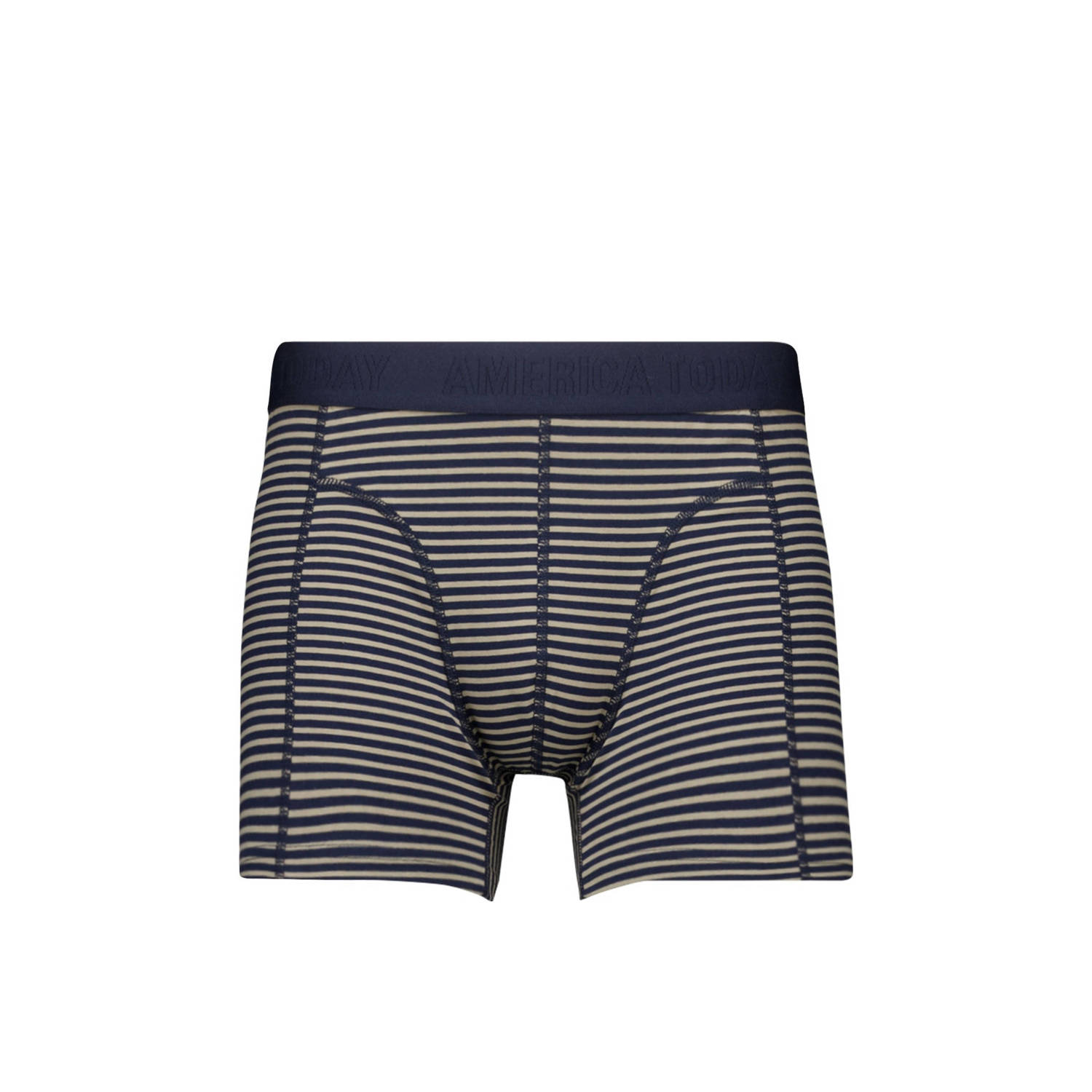 America Today boxershort Alex donkerblauw bruin