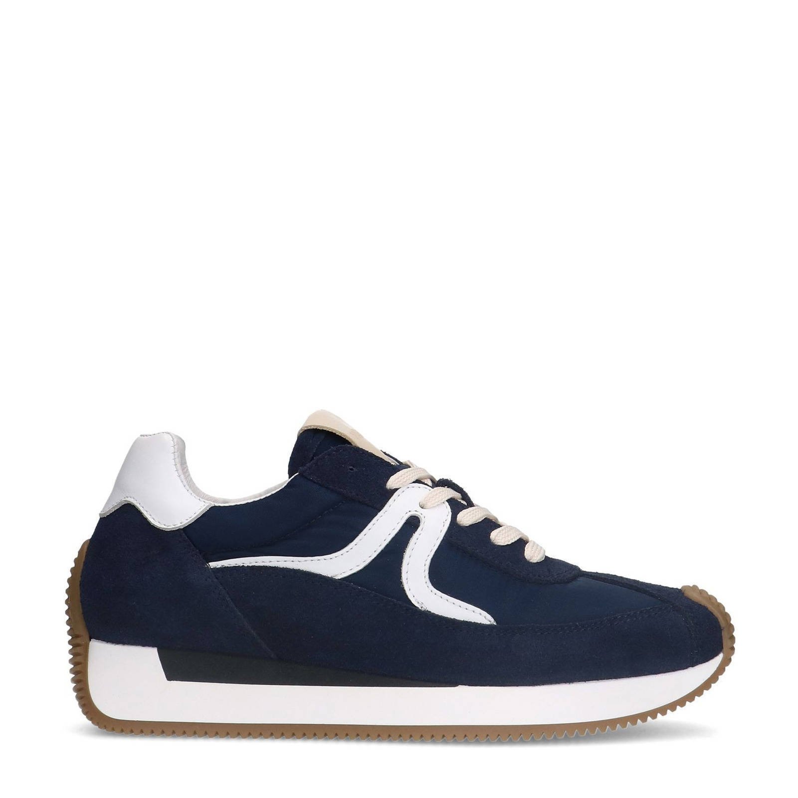 Fashion donkerblauwe sneakers