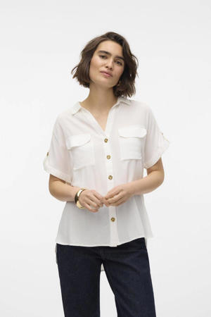 blouse VMBUMPY wit