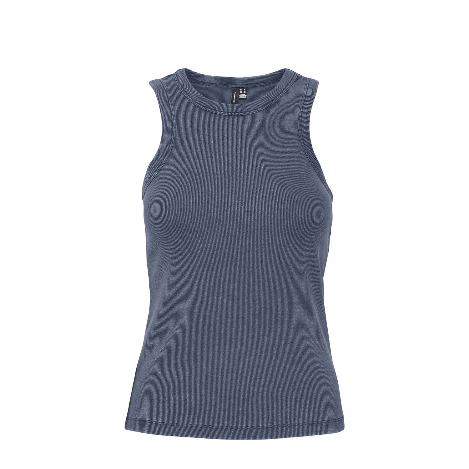 VERO MODA top VMJANE donkergrijs