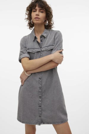 spijkerjurk VMJENNIE medium grey denim