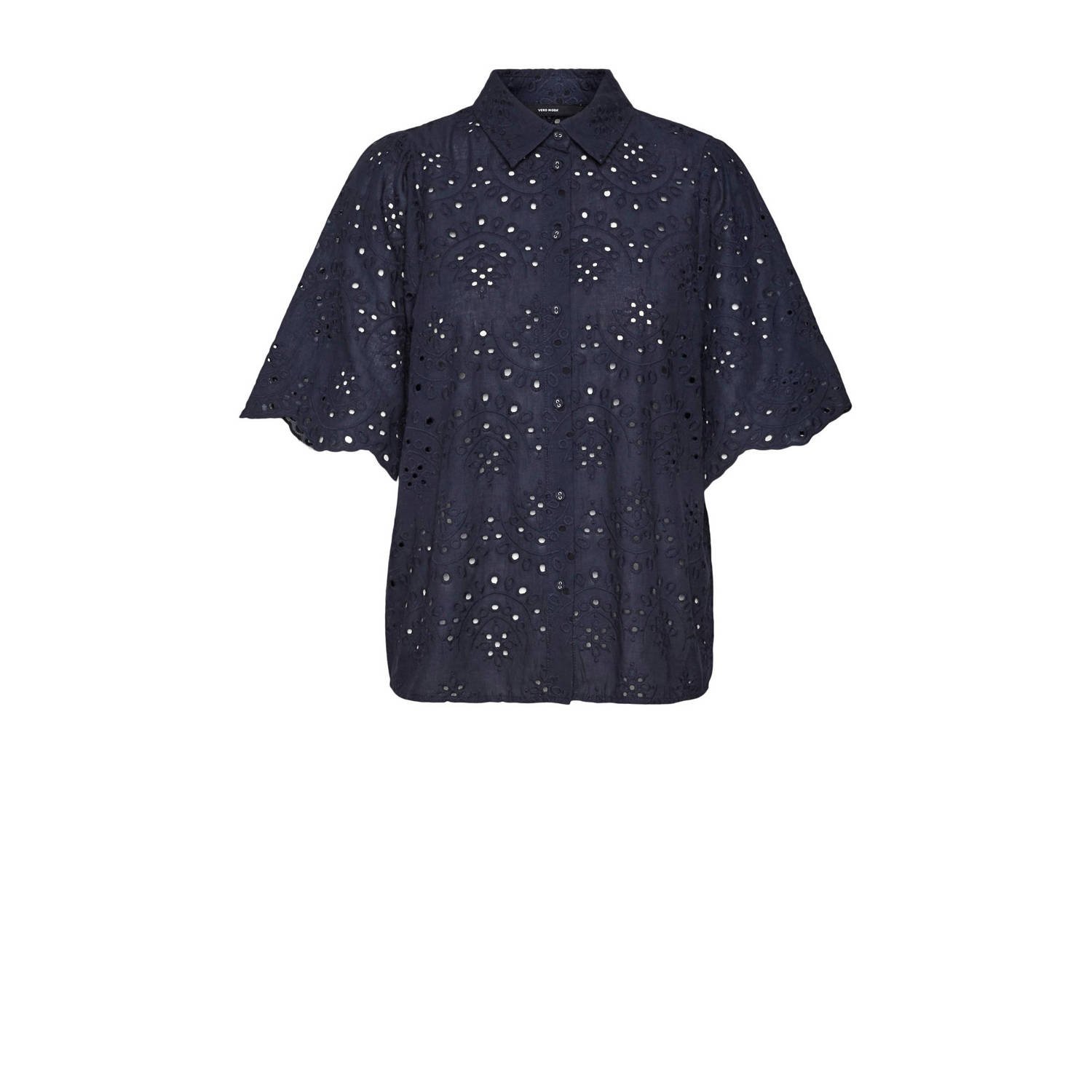 VERO MODA blouse VMHAY donkerblauw