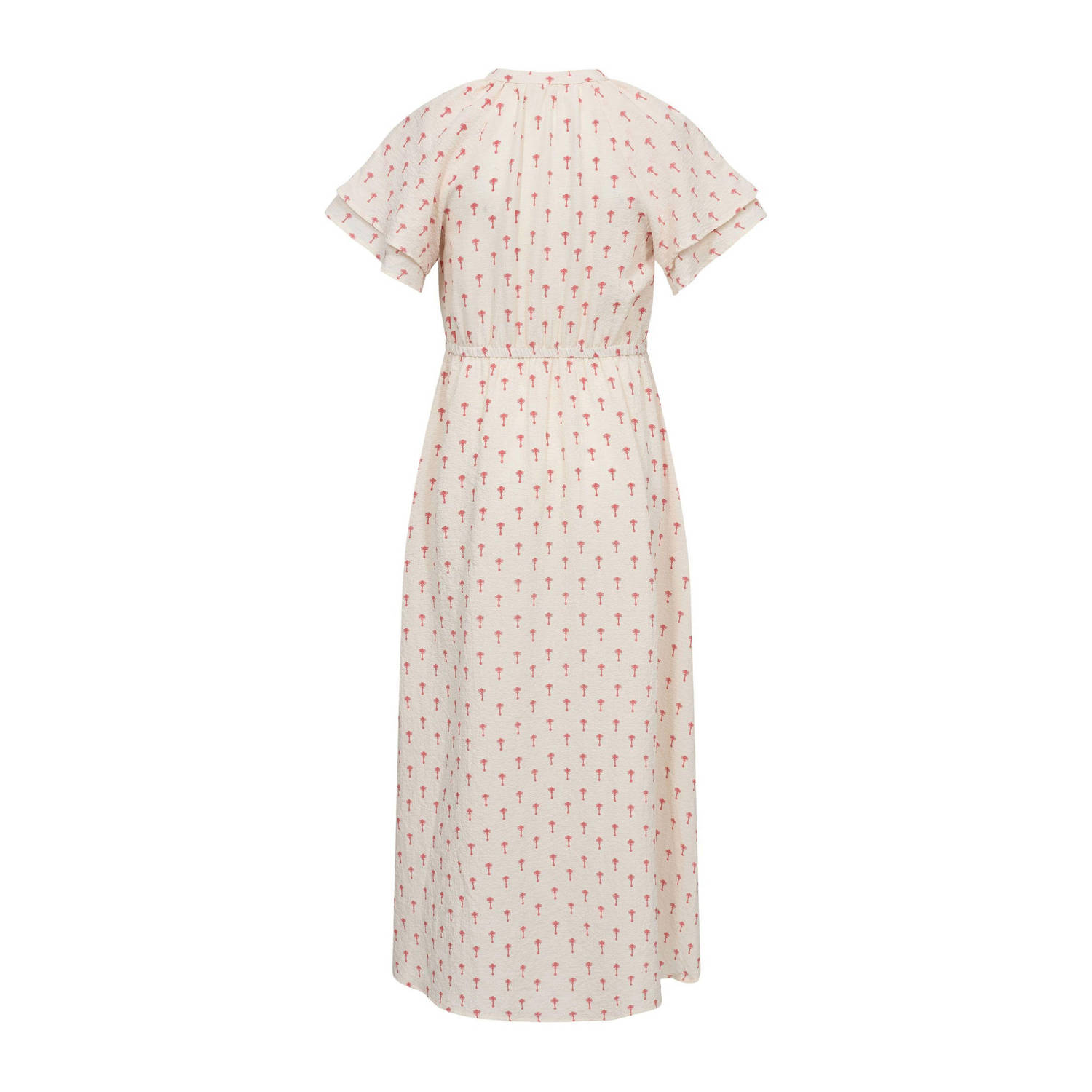 Sofie Schnoor maxi jurk ecru roze